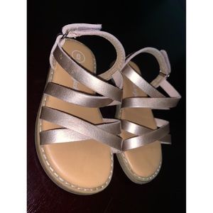 Toddler girl strap sandals